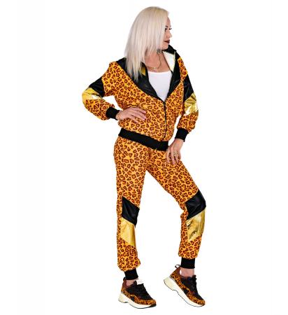 80er Jahre Trainingsanzug Leoparden Fell Unisex80er Jahre Trainingsanzug Leoparden Fell Gold Unisex