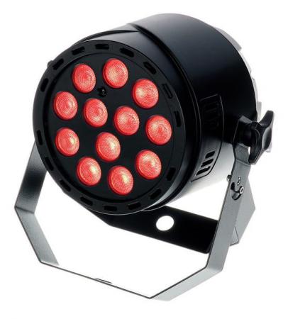 Fun Generation LED Pot Par Scheinwerfer 12x1W QCL RGB WW 40° Abstrahlwinkel