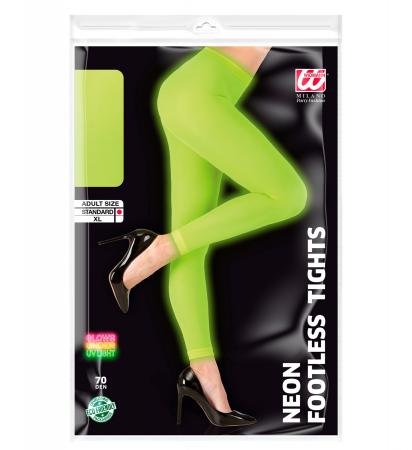 80er Jahre Leggings Neon Grün 70DEN