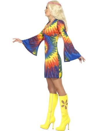 Hippie Kostüm Rainbow Lady