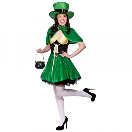 Koboldfrau Leprechaun Damenkostüm