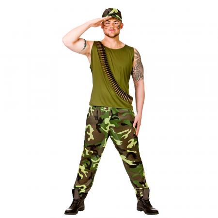 Army Soldat Kostüm Männer