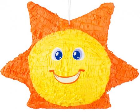 Grosse lachende Sonne Pinata 48x37cm