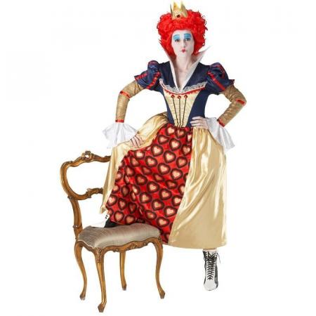 Red Queen of Hearts Alice im Wunderland Kostüm