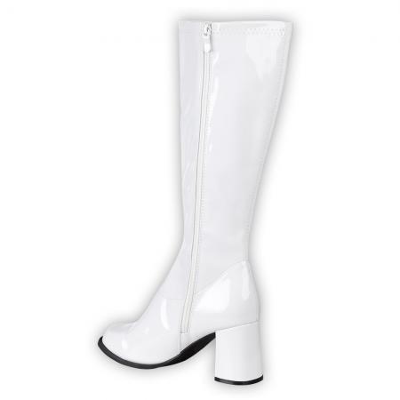 Hippie Damen Stiefel Weiss