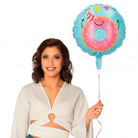 Folieballon Donut zweiseitig 45cm