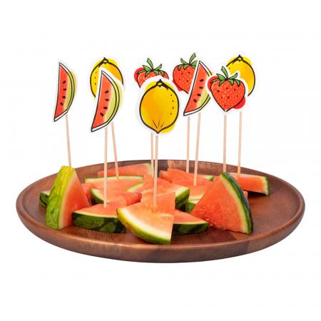 12 Cocktail-Spiesser Obst (12 cm)