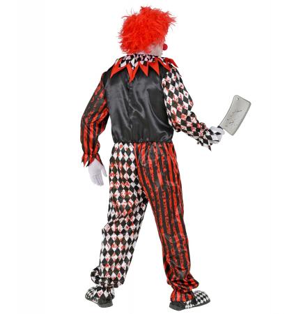 Killerclown mit Overall, Kragen