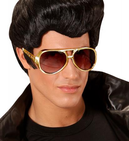 Elvis Brille in Gold