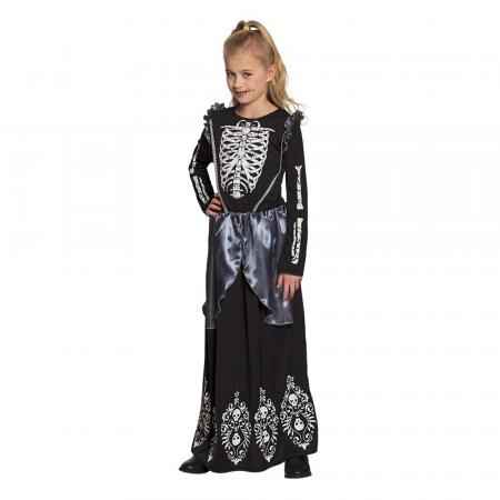 Kinder-Kostüm Königin der Skelette