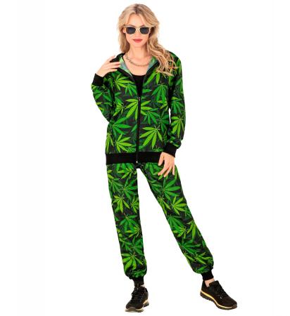 Ganja Party Jogginganzug Oberteil mit Hose Unisex