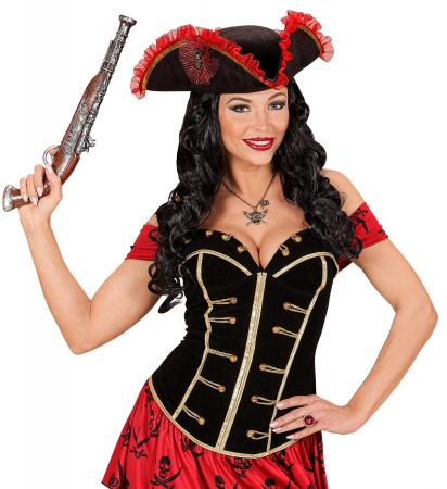 Deluxe Dreispitz Piratenhut Frauen