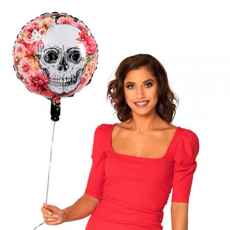 Folienballon Day of the dead zweiseitig Ø45cm