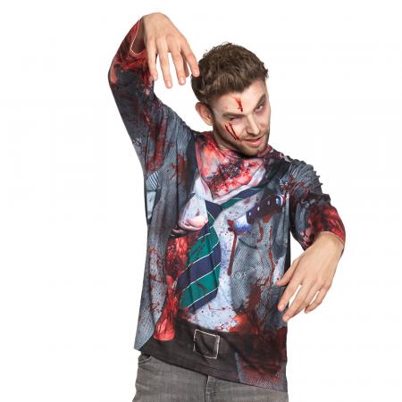 Fotorealistisches Shirt Zombie Freak