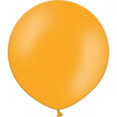 RIESEN PARTY DEKORATION XXL LUFTBALLON ORANGE 80 CM