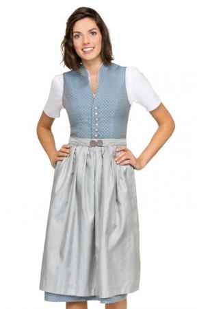 Stockerpoint Mididirndl ELOISE 70cm 2tlg. rauchblau taupe