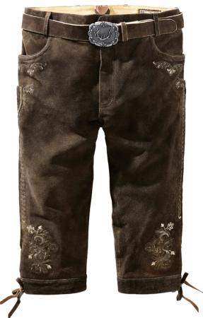 Stockerpoint Lederhose Kniebund incl. Gürtel SIGMAR3 bison antik