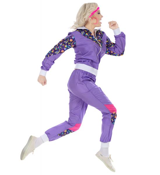 80er Jahre Trainingsanzug Purple Unisex