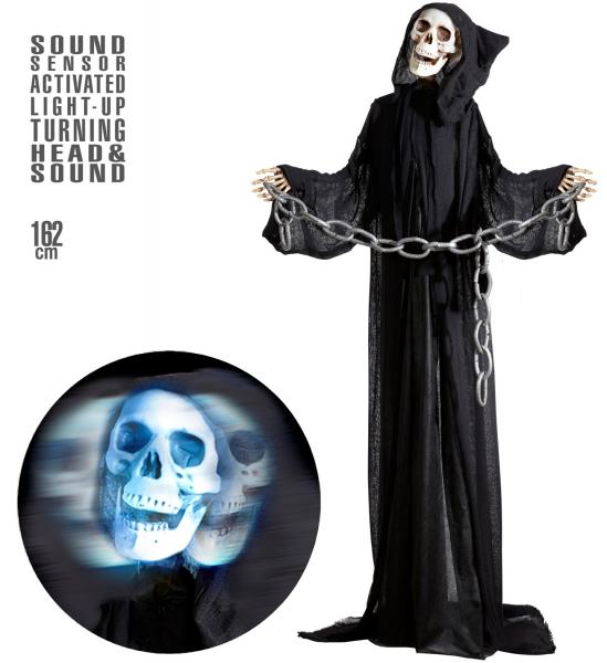 Grim Reaper mit Bewegung und Ton 162cm