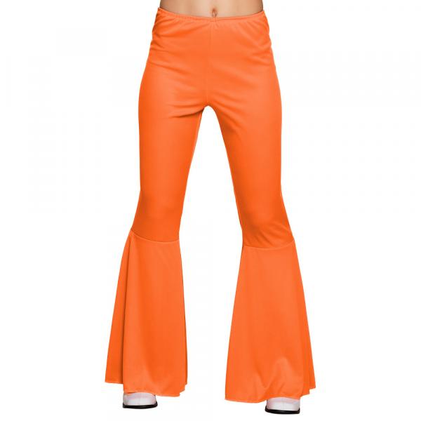 Schlaghose Hippie M Stretch Orange