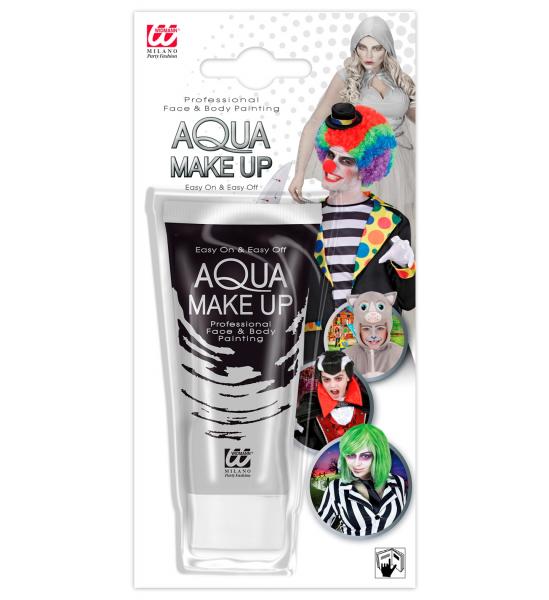 Graues Aqua Make Up in Tube gebrauchsfertig 30ml