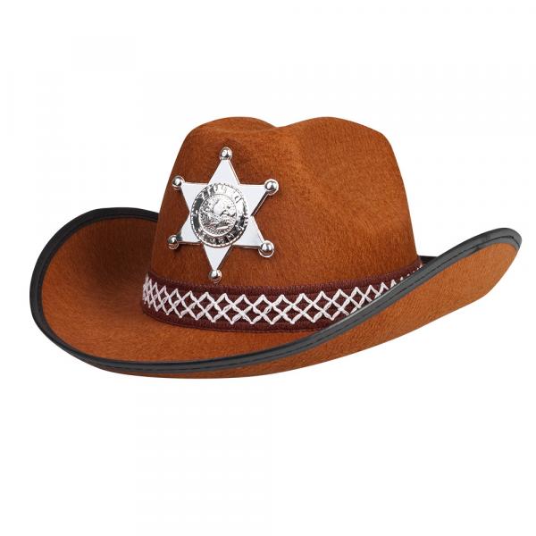 Kinderhut Sheriff junior Braun