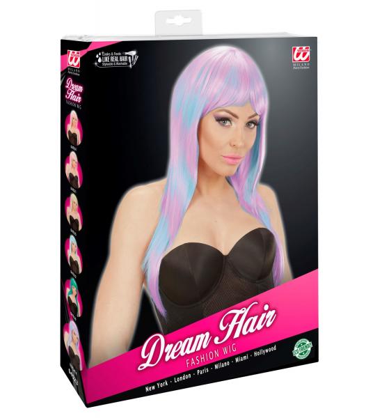 Perücke Dream Hair Fashion in Blau/Lila