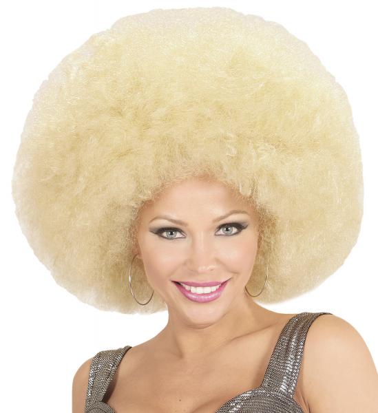 Blonde Riesen Afro Perücke