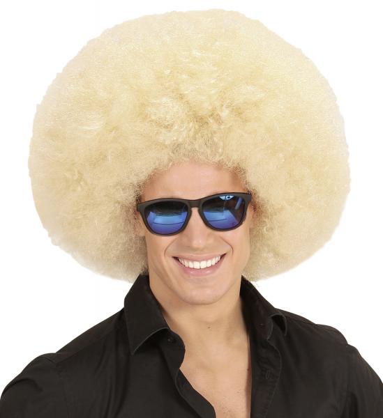 Blonde Riesen Afro Perücke