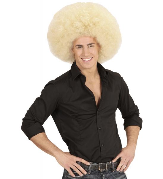 Blonde Riesen Afro Perücke