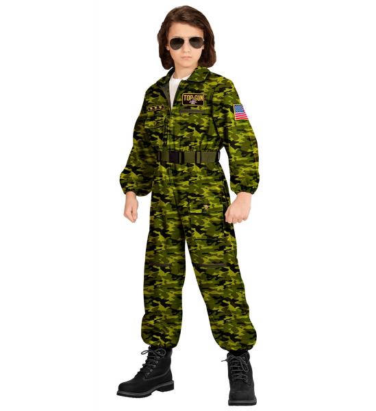 Kampfjetpilot Overall Kinder