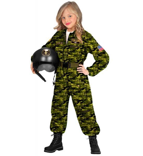 Kampfjetpilot Overall Kinder