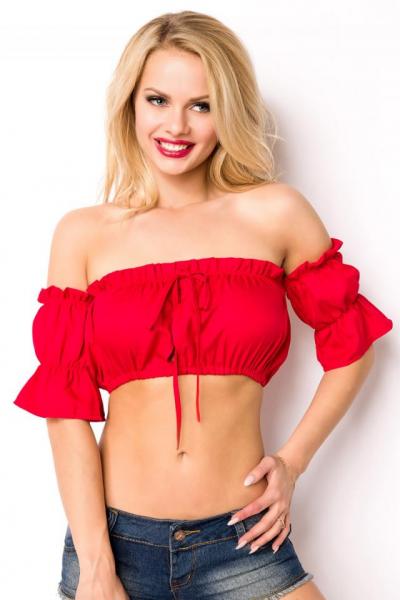 Dirndline Off Shoulder Top Rot