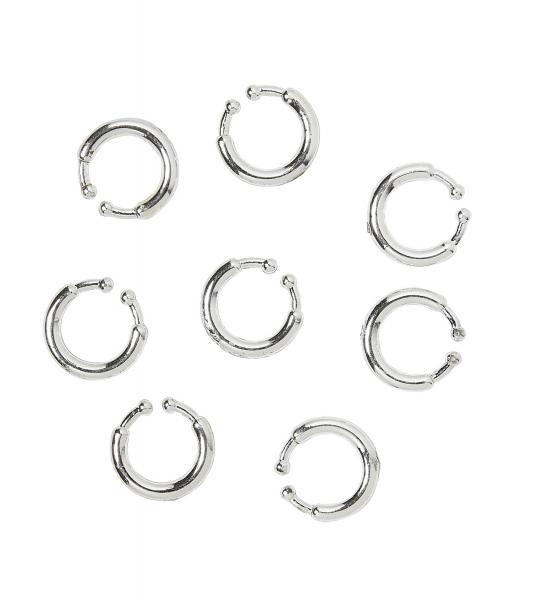 8er Set Piercing Clips