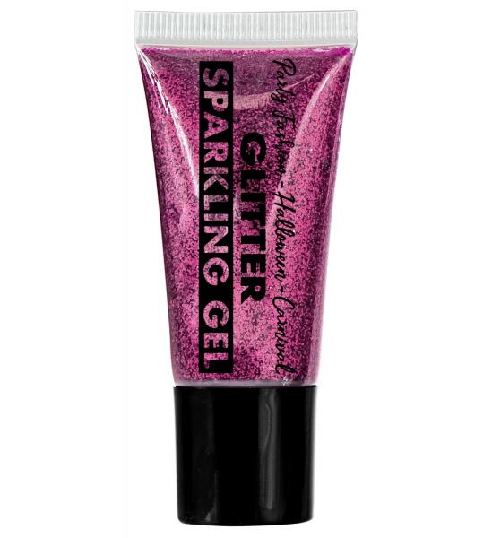 Glittergel Pink in Tube 25ml