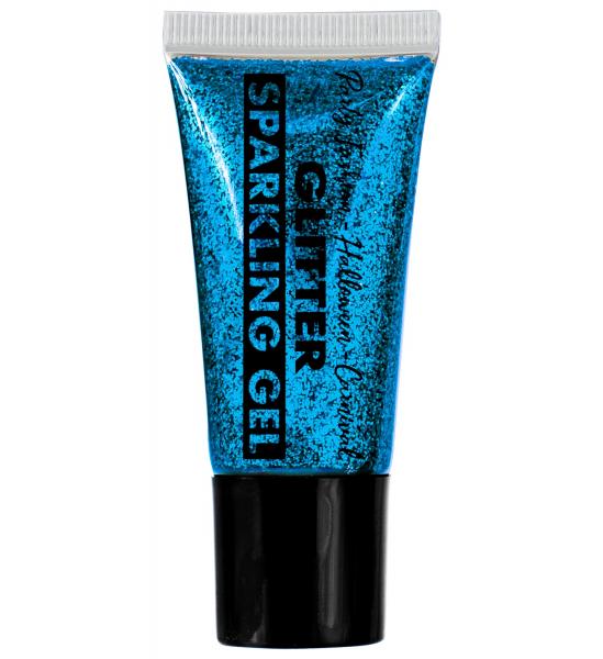 Glittergel Blau in Tube 25ml