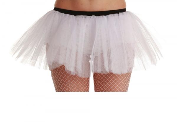 kurzer Petticoat Tutu in Weiss