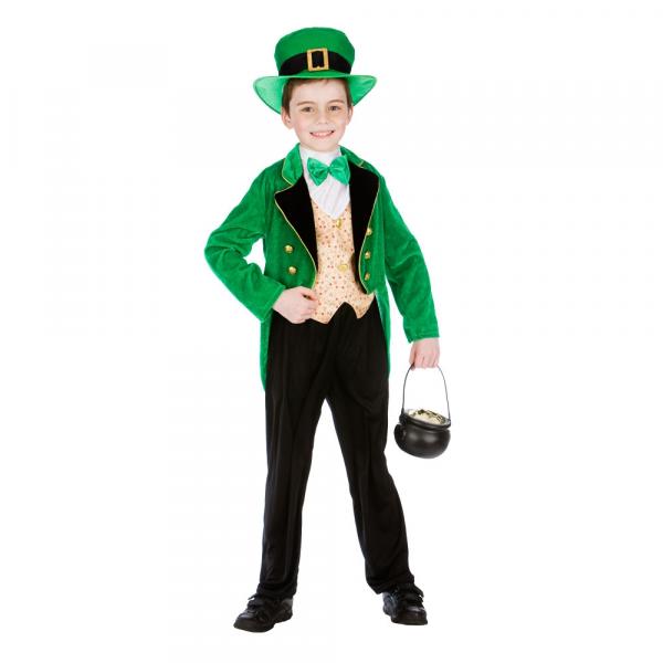 Leprechaun Kobold Boy Kinderkostüm