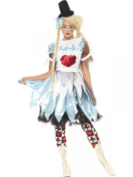 Alice im Totenland Horror Halloween Kostüm