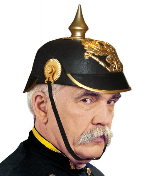 Pickelhaube Helm aus Hartplastik