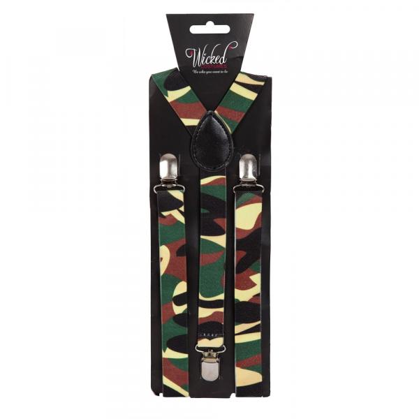 Hosenträger Camouflage Armee Muster