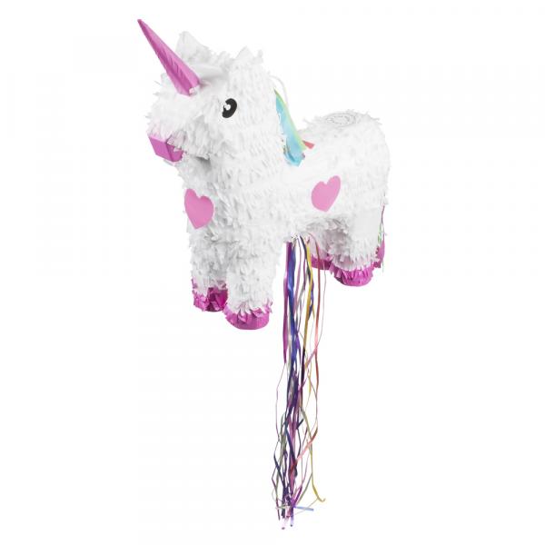 St. Trekpiñata Einhorn weiß 47 x 39 cm