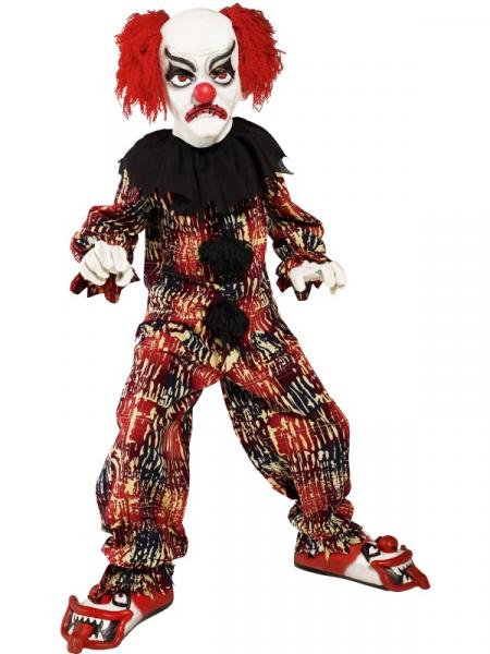 Zombie Alley Halloween Horror Scary Clown Kinder-Kostüm