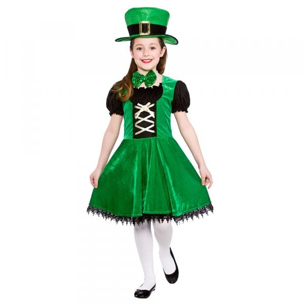 Sweet Leprechaun Kobold Girlie Kinderkostüm