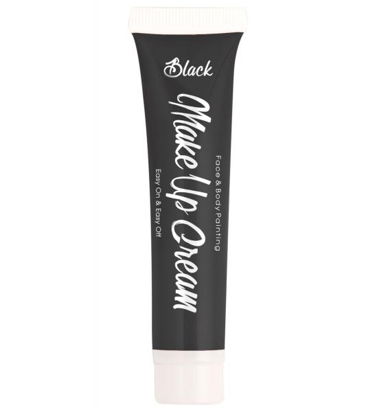 Creme Schminke Schwarz 28ml in Tube