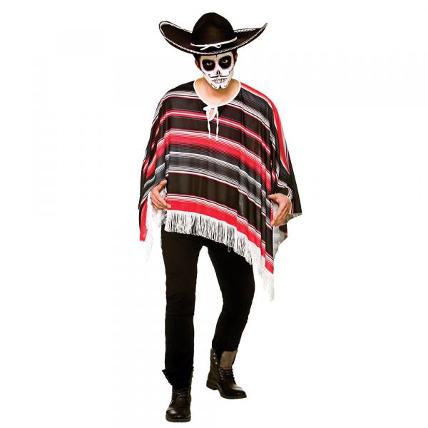 Day of the Dead Bandit Poncho