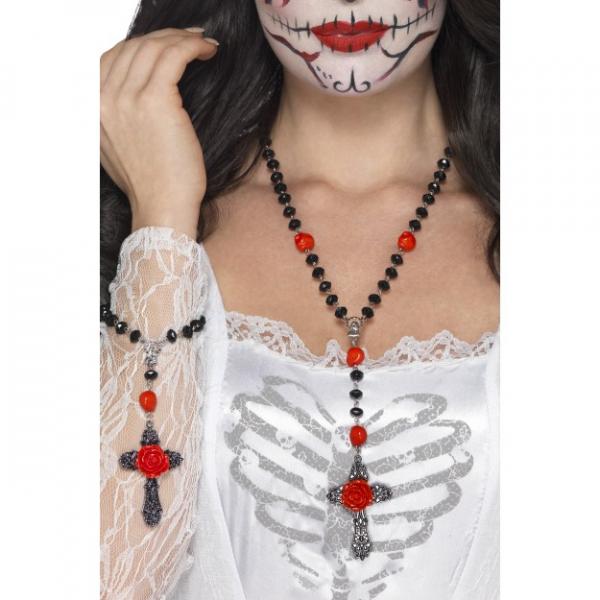 Day of the Dead Schmuck Set 2-teilig