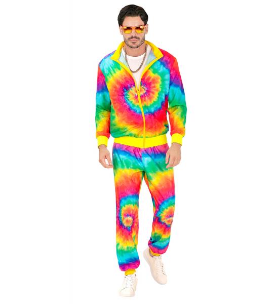 Jogginganzug Psychedelic Neon Unisex mit Hose und Jacke