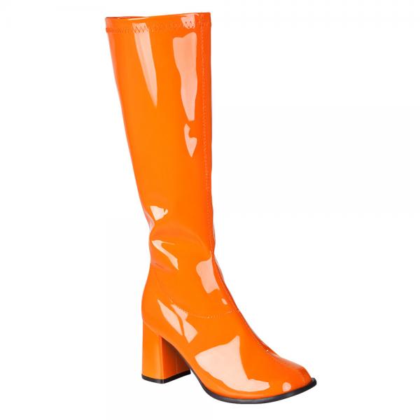 Hippie Damen Stiefel in Orange