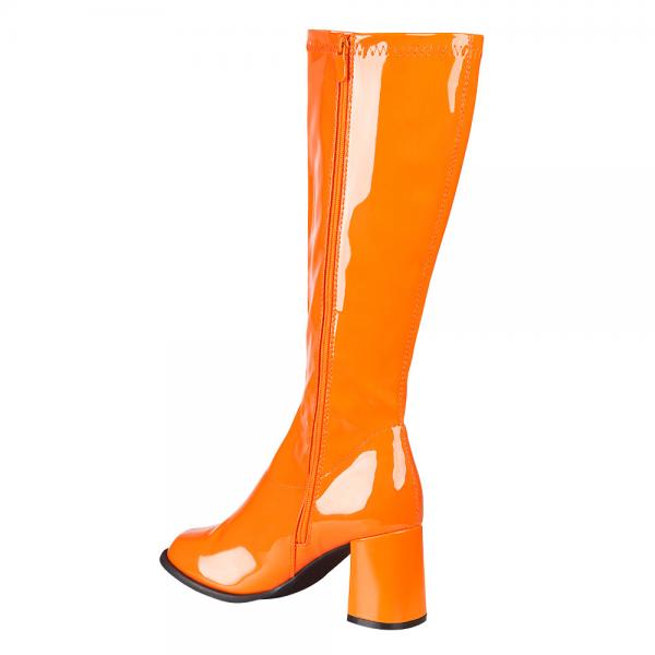 Hippie Damen Stiefel in Orange